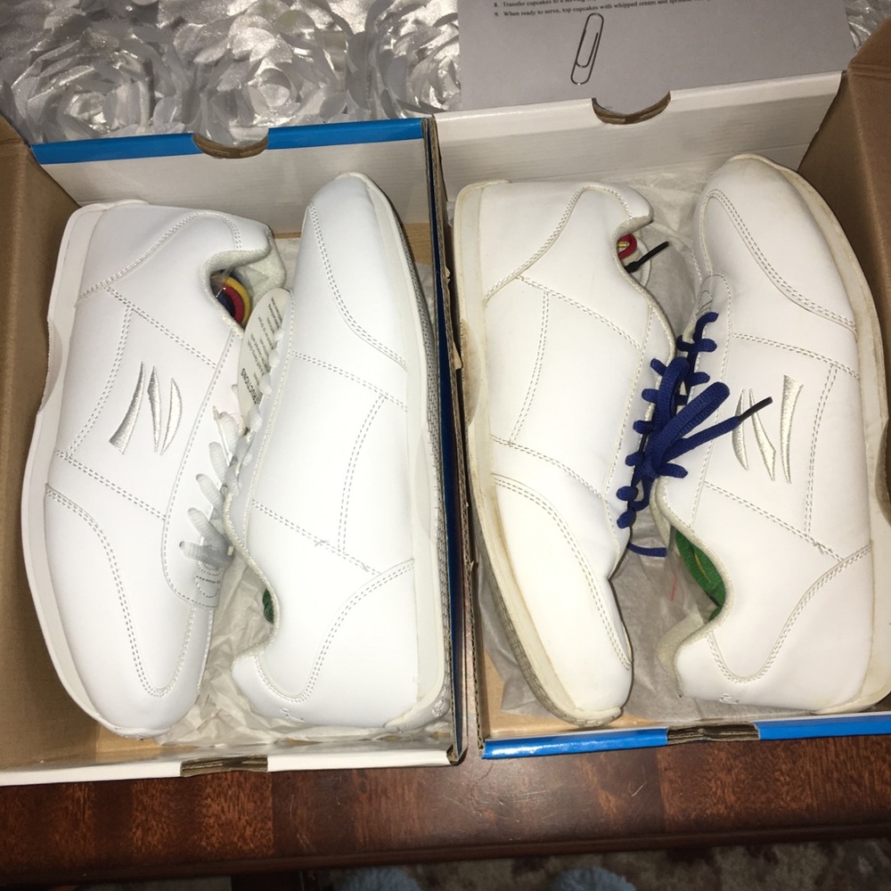 Cheerleading Sneakers (Zephz”) 2 pairs, Size 8.5